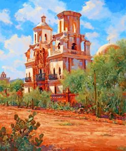 San Xavier art paint by numbers