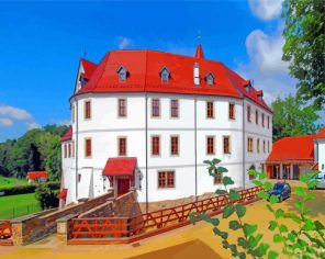 Schloss Freiberg paint by number