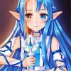 Sword Art Online Asuna paint by numbers