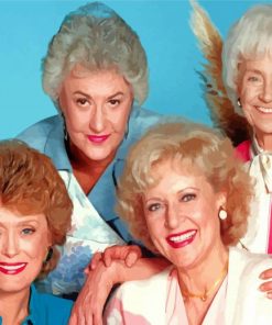 Sitcom The Golden Girls paint by number