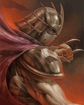 Super Shredder Art paint by number