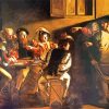 The Calling of St Matthew Caravaggio paint by number