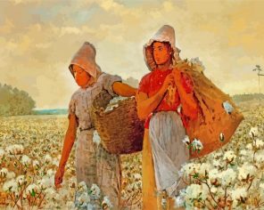 The Cotton Pickers winslow homer paint by number