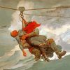 The Life Line winslow homer paint by numbers