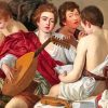 The Musicians by Caravaggio paint by number