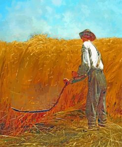 The Veteran In A New Field Winslow Homer paint by number