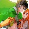 The Rising Of The Shield Hero Naofumi And Raphtalia paint by number