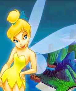 Tinker Bell paint by number