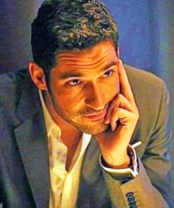 Tom Ellis Lucifer paint by numbers