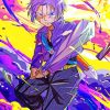 Trunks Dragon Ball Art paint by number