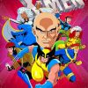 X men Cartoon paint by numbers