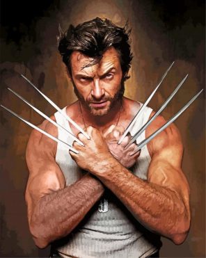 X men wolverine paint by numbers