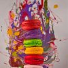 Aesthetic Colorful Macaroons paint by numbers