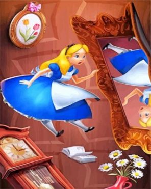 Alice In Wonderland Disney paint by numbers