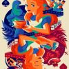 Disney Alice In Wonderland Animation paint by numbers