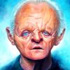 Anthony Hopkins Caricature Paint By Numbers