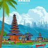 Bali paint by numbers