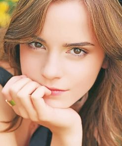 Beautiful Emma Watson paint by numbers