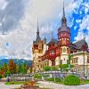 Beautiful Peles Castle Sinaia Paint by numbers