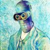 bender-van-gogh-futurama-paint-by-numbers