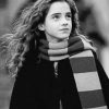 Black And White Hermione Granger paint by numbers