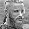 Black And White Vikings Ragnar paint by number