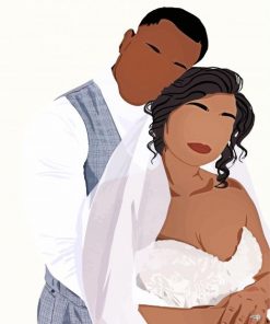 black-couple-paint-by-number