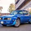 Blue 78 Firebird Trans Am Car