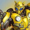 Bumblebee Movie paint by numbers