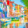 Burano Italy paint by numbers