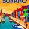 Burano Italy paint by numbers