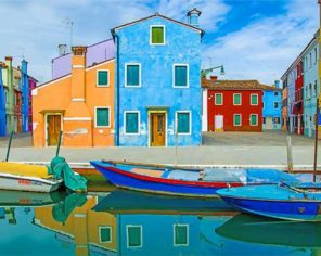 Burano Italy paint by numbers