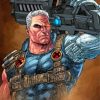 Cable X Men Paint by numbers