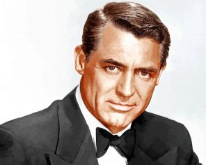 cary grant paint by numbers