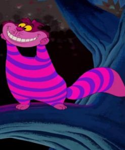 Cheshire Cat paint by numbers