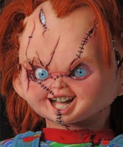 Chucky Doll paint by numbers