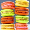 Colorful Macaroons paint by numbers