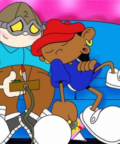 Codename Kids Next Door paint by number