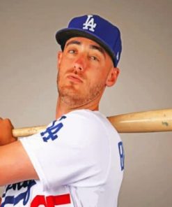 Cody Bellinger Baseball Player paint by numbers