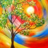 Colorful Tree Of Life paint by numbers