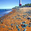 The Crisp Point Lighthouse Paint by numbers