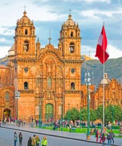 Cusco Peru paint by numbers