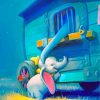 cute dumbo animation paint by numbers