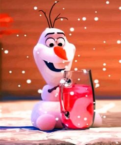 cute-olaf-paint-by-numbers