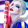 Suicide Squad Harley Quinn paint by numbers