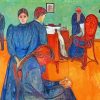 Death In The Sick Room Edvard Munch Paint By Numbers