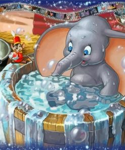 Disney Dumbo paint by numbers