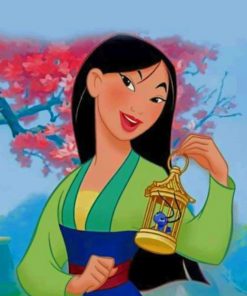 Disney Princess Hua Mulan Paint by numbers