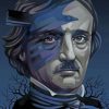 Edgar Allan Poe Illustration Paint by numbers