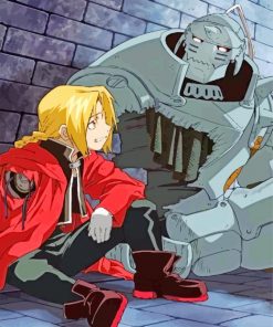 edward elric and alphonse elric paint by numbers